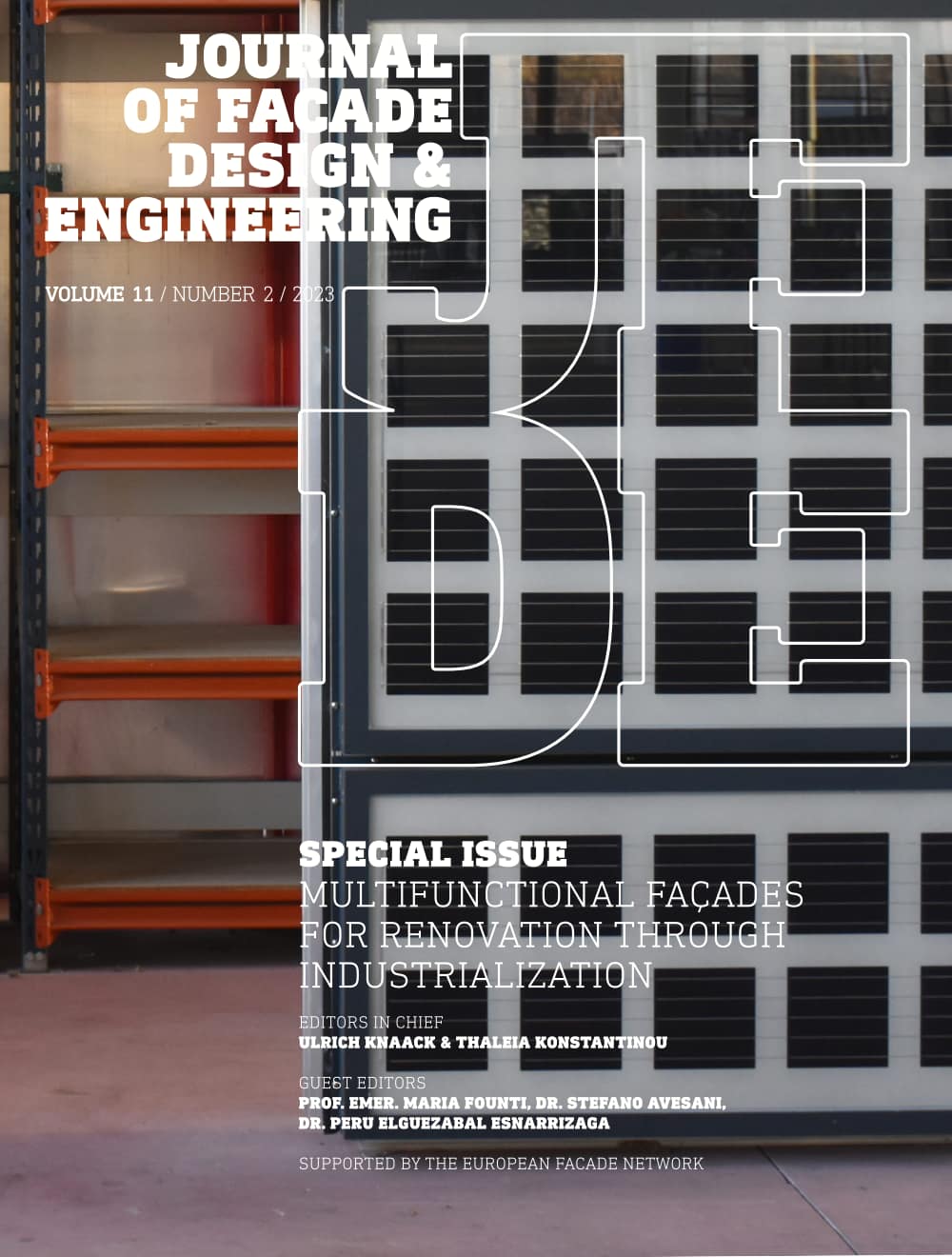 Special Issue Multifunctional Façades for Renovation through Industrialization